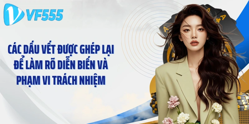 Các dấu vết được ghép lại để làm rõ diễn biến và phạm vi trách nhiệm